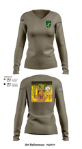 CAT 4111 31010816 Women's Long Sleeve V-neck Shirt - 3