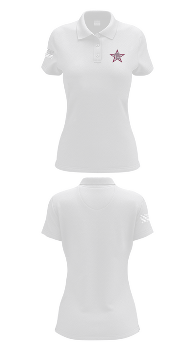 Madison County High School Cheer 81656370 Women's Short Sleeve Performance Polo  - 17