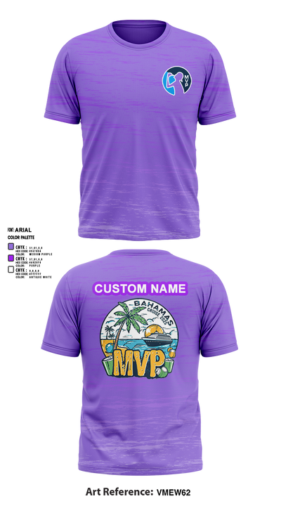 MVP Cruise 2025 37485566 Short Sleeve Performance Shirt - 3
