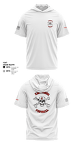 Eastbrook Football 93243823 Short Sleeve Performance Shirt with hood - 1