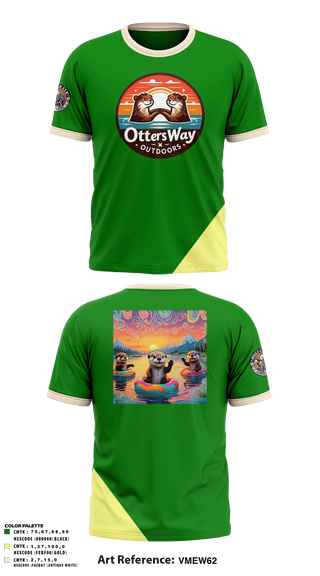 Short Sleeve Performance Shirt, Otters Way Outdoors, , Teamtime, Team time, sublimation, custom sports apparel, team uniforms, spirit wear, spiritwear, sports uniforms, custom shirts, team store, custom team store, fundraiser sports, apparel fundraiser
