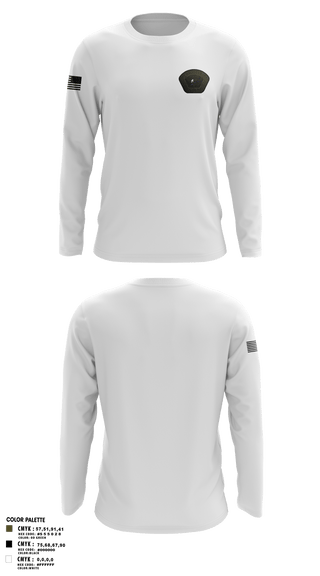 Long Sleeve Performance Polo, Meadville SRT, Police, Teamtime, Team time, sublimation, custom sports apparel, team uniforms, spirit wear, spiritwear, sports uniforms, custom shirts, team store, custom team store, fundraiser sports, apparel fundraiser