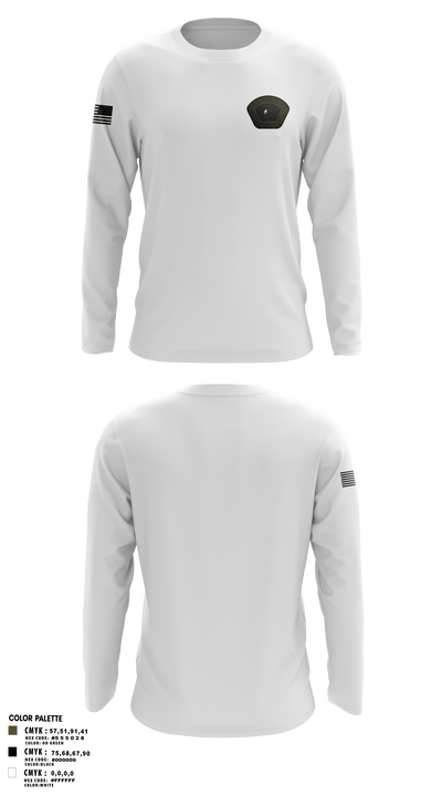Meadville SRT 57594124 Long Sleeve Performance Polo - 2