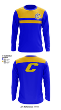 Crisp County High School Cheer 24995626 Long Sleeve Performance Shirt - 1