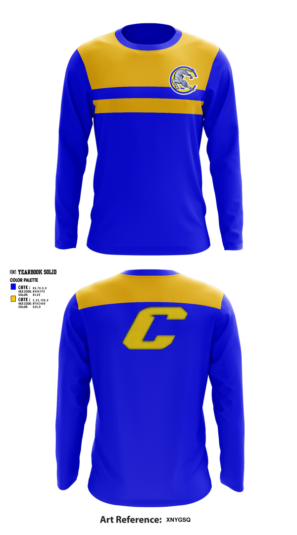 Long Sleeve Performance Shirt, Crisp County High School Cheer, Cheer, Teamtime, Team time, sublimation, custom sports apparel, team uniforms, spirit wear, spiritwear, sports uniforms, custom shirts, team store, custom team store, fundraiser sports, apparel fundraiser