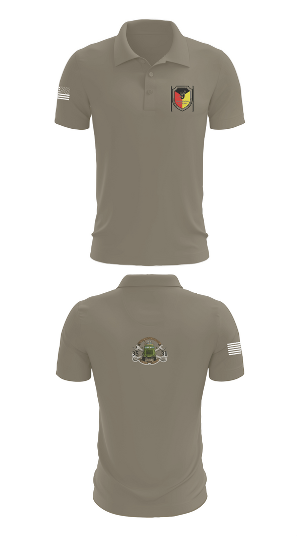 Short Sleeve Performance Polo, 9th Comm Service company, Marines, Teamtime, Team time, sublimation, custom sports apparel, team uniforms, spirit wear, spiritwear, sports uniforms, custom shirts, team store, custom team store, fundraiser sports, apparel fundraiser