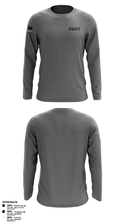 swat 88989433 Long Sleeve Performance Shirt - 2