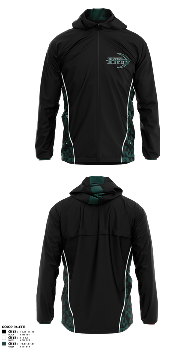 HUNTSVILLE YOUTH FOOTBALL LEAGUE 87794547 Windbreaker - 1
