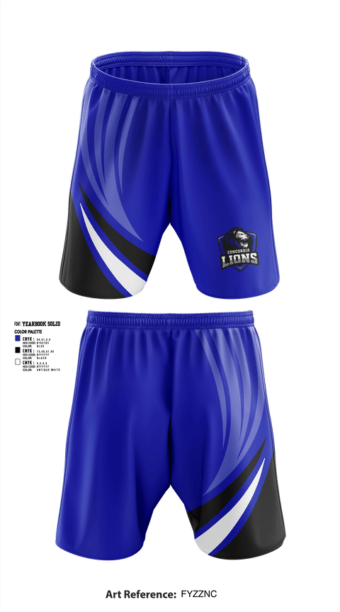 Athletic Shorts With Pockets, Concordia Lions Viersen, Football, Teamtime, Team time, sublimation, custom sports apparel, team uniforms, spirit wear, spiritwear, sports uniforms, custom shirts, team store, custom team store, fundraiser sports, apparel fundraiser