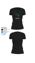 Valley Mills High School Cross Country 52833130 Women's Short Sleeve V-neck Shirt - 11