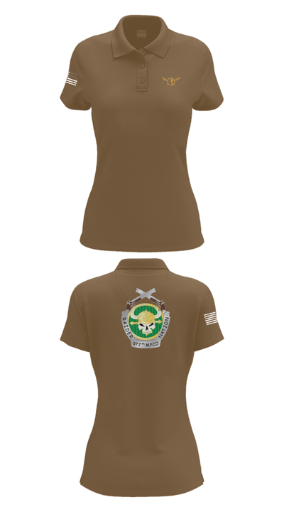 977 MP CO 88106845 Women's Short Sleeve Performance Polo  - 15