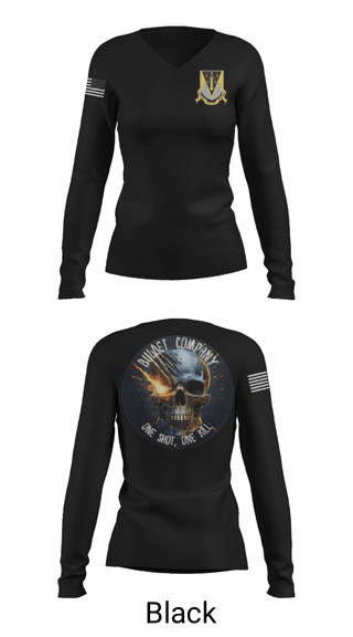 Womens Long Sleeve Vneck Shirt, USMAPS AY 25, Army, Teamtime, Team time, sublimation, custom sports apparel, team uniforms, spirit wear, spiritwear, sports uniforms, custom shirts, team store, custom team store, fundraiser sports, apparel fundraiser