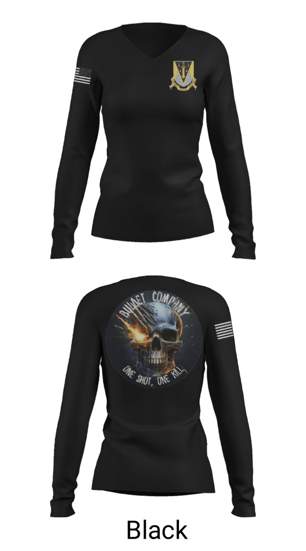 Womens Long Sleeve Vneck Shirt, USMAPS AY 25, Army, Teamtime, Team time, sublimation, custom sports apparel, team uniforms, spirit wear, spiritwear, sports uniforms, custom shirts, team store, custom team store, fundraiser sports, apparel fundraiser