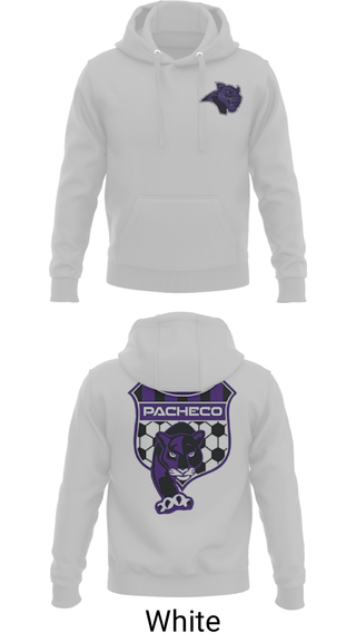 Hoodie, Pacheco High School Soccer, Men's Soccer, Teamtime, Team time, sublimation, custom sports apparel, team uniforms, spirit wear, spiritwear, sports uniforms, custom shirts, team store, custom team store, fundraiser sports, apparel fundraiser