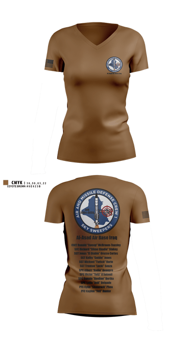 undefined Women's Short Sleeve V-neck Shirt - 8