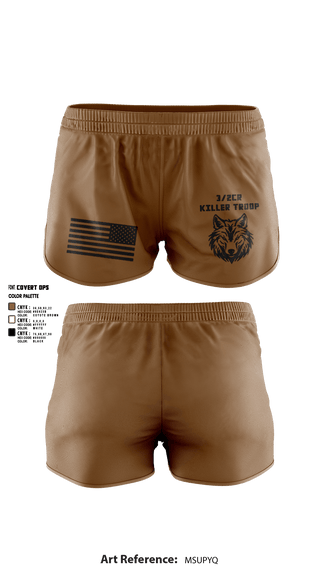 Ranger Panties, 3/2CR Killer Troop, Army, Teamtime, Team time, sublimation, custom sports apparel, team uniforms, spirit wear, spiritwear, sports uniforms, custom shirts, team store, custom team store, fundraiser sports, apparel fundraiser
