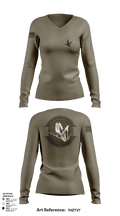 Crooked Wing Fowl Co. 60140412 Women's Long Sleeve V-neck Shirt - 102 (1)