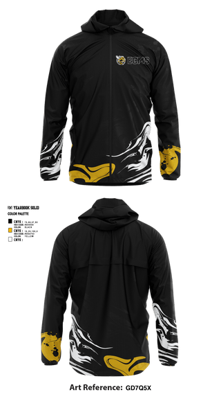 Windbreaker, Elizabeth City Middle School Football, Football, Teamtime, Team time, sublimation, custom sports apparel, team uniforms, spirit wear, spiritwear, sports uniforms, custom shirts, team store, custom team store, fundraiser sports, apparel fundraiser