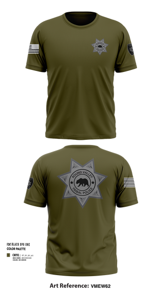 Short Sleeve Performance Shirt, ROUND VALLEY POLICE, , Teamtime, Team time, sublimation, custom sports apparel, team uniforms, spirit wear, spiritwear, sports uniforms, custom shirts, team store, custom team store, fundraiser sports, apparel fundraiser
