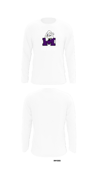 Long Sleeve Performance Shirt, Midland Freshman High School Cross Country, Cross Country, Teamtime, Team time, sublimation, custom sports apparel, team uniforms, spirit wear, spiritwear, sports uniforms, custom shirts, team store, custom team store, fundraiser sports, apparel fundraiser