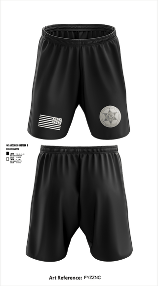Athletic Shorts With Pockets, Fresno Sheriff Youth Academy, , Teamtime, Team time, sublimation, custom sports apparel, team uniforms, spirit wear, spiritwear, sports uniforms, custom shirts, team store, custom team store, fundraiser sports, apparel fundraiser