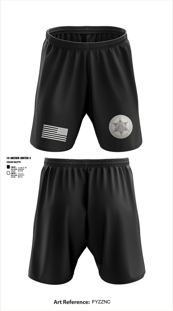 Athletic Shorts With Pockets, Fresno Sheriff Youth Academy, , Teamtime, Team time, sublimation, custom sports apparel, team uniforms, spirit wear, spiritwear, sports uniforms, custom shirts, team store, custom team store, fundraiser sports, apparel fundraiser