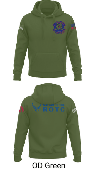 Hoodie, Detachment 035, Air Force, Teamtime, Team time, sublimation, custom sports apparel, team uniforms, spirit wear, spiritwear, sports uniforms, custom shirts, team store, custom team store, fundraiser sports, apparel fundraiser