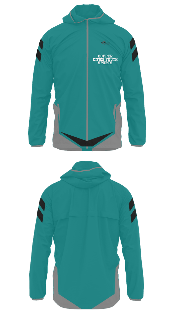 Windbreaker, Copper Cities Youth Sports, Spirit Store, Teamtime, Team time, sublimation, custom sports apparel, team uniforms, spirit wear, spiritwear, sports uniforms, custom shirts, team store, custom team store, fundraiser sports, apparel fundraiser