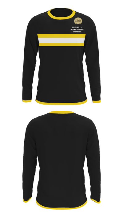 Maur Hill - Mount Academy Swimming 44931227 Long Sleeve Performance Shirt 23