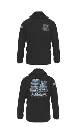 Windbreaker, Blue Collar Fitness Training, , Teamtime, Team time, sublimation, custom sports apparel, team uniforms, spirit wear, spiritwear, sports uniforms, custom shirts, team store, custom team store, fundraiser sports, apparel fundraiser