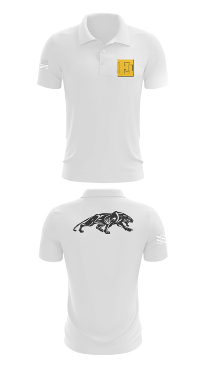 Euclid High School Cheer 49423458 Short Sleeve Performance Polo - 9