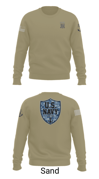 CVN 77 George HW Bus 94572783 Crew Neck Sweatshirt - 47