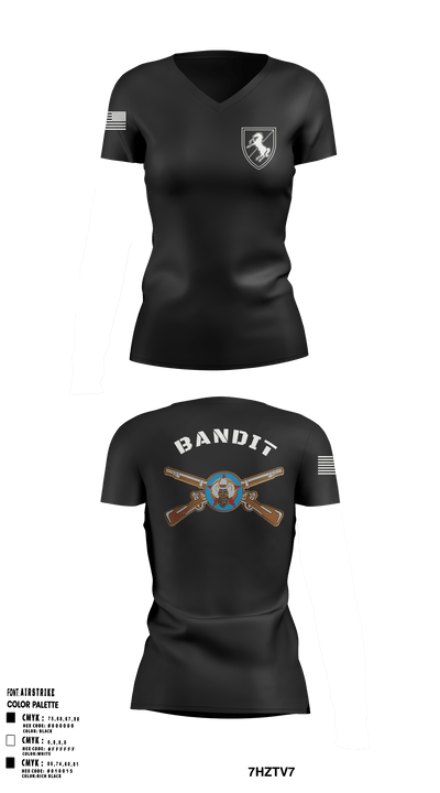 undefined Women's Short Sleeve V-neck Shirt - 3