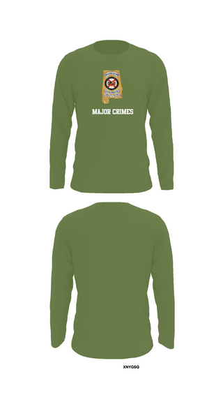 Long Sleeve Performance Shirt, Major Crimes, , Teamtime, Team time, sublimation, custom sports apparel, team uniforms, spirit wear, spiritwear, sports uniforms, custom shirts, team store, custom team store, fundraiser sports, apparel fundraiser