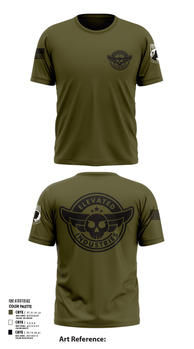 Elevated Industries 26715295 Short Sleeve Performance Shirt - 104