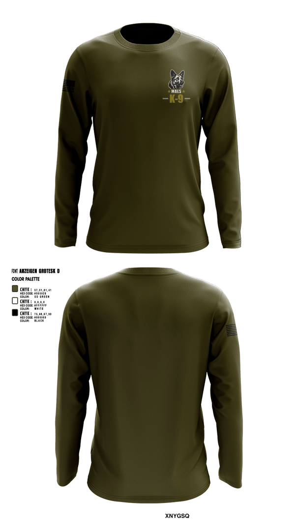 Long Sleeve Performance Shirt, Mals K9, Police, Teamtime, Team time, sublimation, custom sports apparel, team uniforms, spirit wear, spiritwear, sports uniforms, custom shirts, team store, custom team store, fundraiser sports, apparel fundraiser