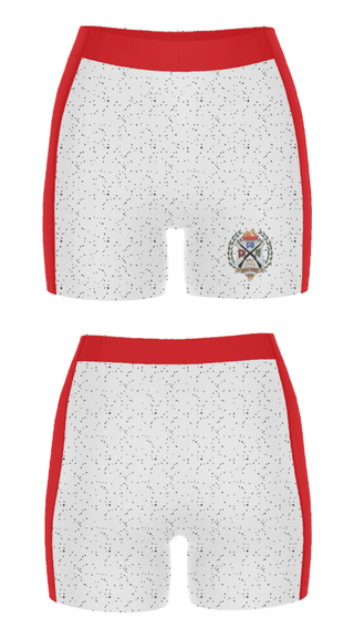 Women's Compression Shorts, Triple Threat, Spirit Store, Teamtime, Team time, sublimation, custom sports apparel, team uniforms, spirit wear, spiritwear, sports uniforms, custom shirts, team store, custom team store, fundraiser sports, apparel fundraiser