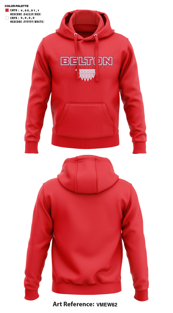 Hoodie, Belton High School Basketball, Women's Basketball, Teamtime, Team time, sublimation, custom sports apparel, team uniforms, spirit wear, spiritwear, sports uniforms, custom shirts, team store, custom team store, fundraiser sports, apparel fundraiser