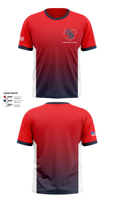 Grand Slam Alabama 25329763 Short Sleeve Performance Shirt - 4