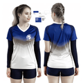 James B Hunt High School Football 49047350 Women's Short Sleeve V-neck Shirt - 3