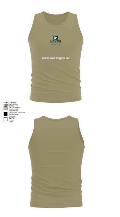 Honest Home Services LLC 8474691 Tank Top - 44