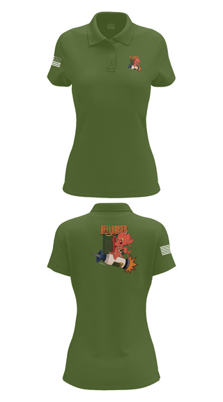 Womens Short Sleeve Performance Polo, Hellraiser, , Teamtime, Team time, sublimation, custom sports apparel, team uniforms, spirit wear, spiritwear, sports uniforms, custom shirts, team store, custom team store, fundraiser sports, apparel fundraiser