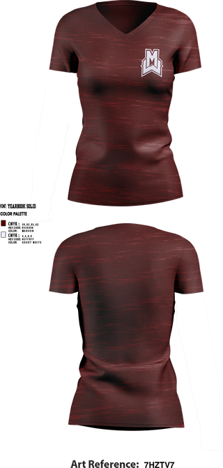 Womens Short Sleeve Vneck Shirt, Pioneers, , Teamtime, Team time, sublimation, custom sports apparel, team uniforms, spirit wear, spiritwear, sports uniforms, custom shirts, team store, custom team store, fundraiser sports, apparel fundraiser