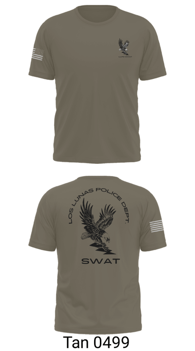 LOS LUNAS POLICE DEPT. SWAT 5938018 Short Sleeve Performance Shirt - 72