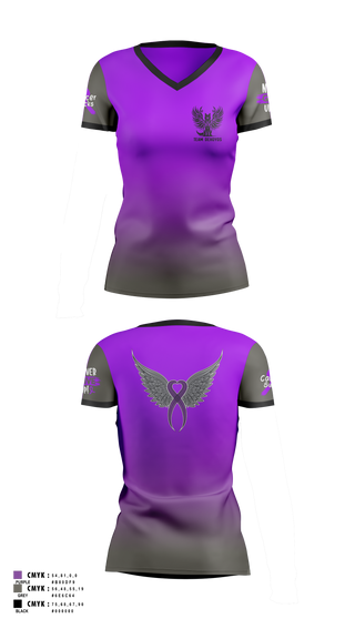 Womens Short Sleeve Vneck Shirt, Team DeHoyos, , Teamtime, Team time, sublimation, custom sports apparel, team uniforms, spirit wear, spiritwear, sports uniforms, custom shirts, team store, custom team store, fundraiser sports, apparel fundraiser