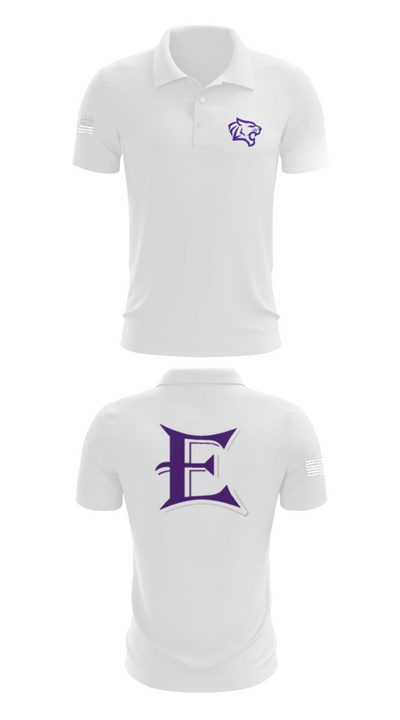 Elgin High School Volleyball 88554303 Short Sleeve Performance Polo - 9