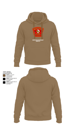 Hoodie, Boston Fire Department Engine 55, , Teamtime, Team time, sublimation, custom sports apparel, team uniforms, spirit wear, spiritwear, sports uniforms, custom shirts, team store, custom team store, fundraiser sports, apparel fundraiser