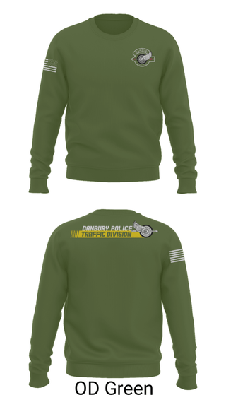 Crew Neck Sweatshirt, Danbury Police Traffic Unit, Police, Teamtime, Team time, sublimation, custom sports apparel, team uniforms, spirit wear, spiritwear, sports uniforms, custom shirts, team store, custom team store, fundraiser sports, apparel fundraiser