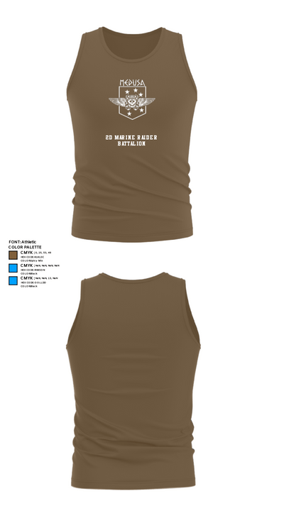 2D Marine Raider Battalion 793595 Tank Top - 19