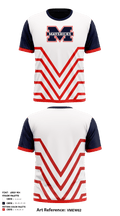 Manvel High School Soccer 16007688 Short Sleeve Performance Shirt - 39